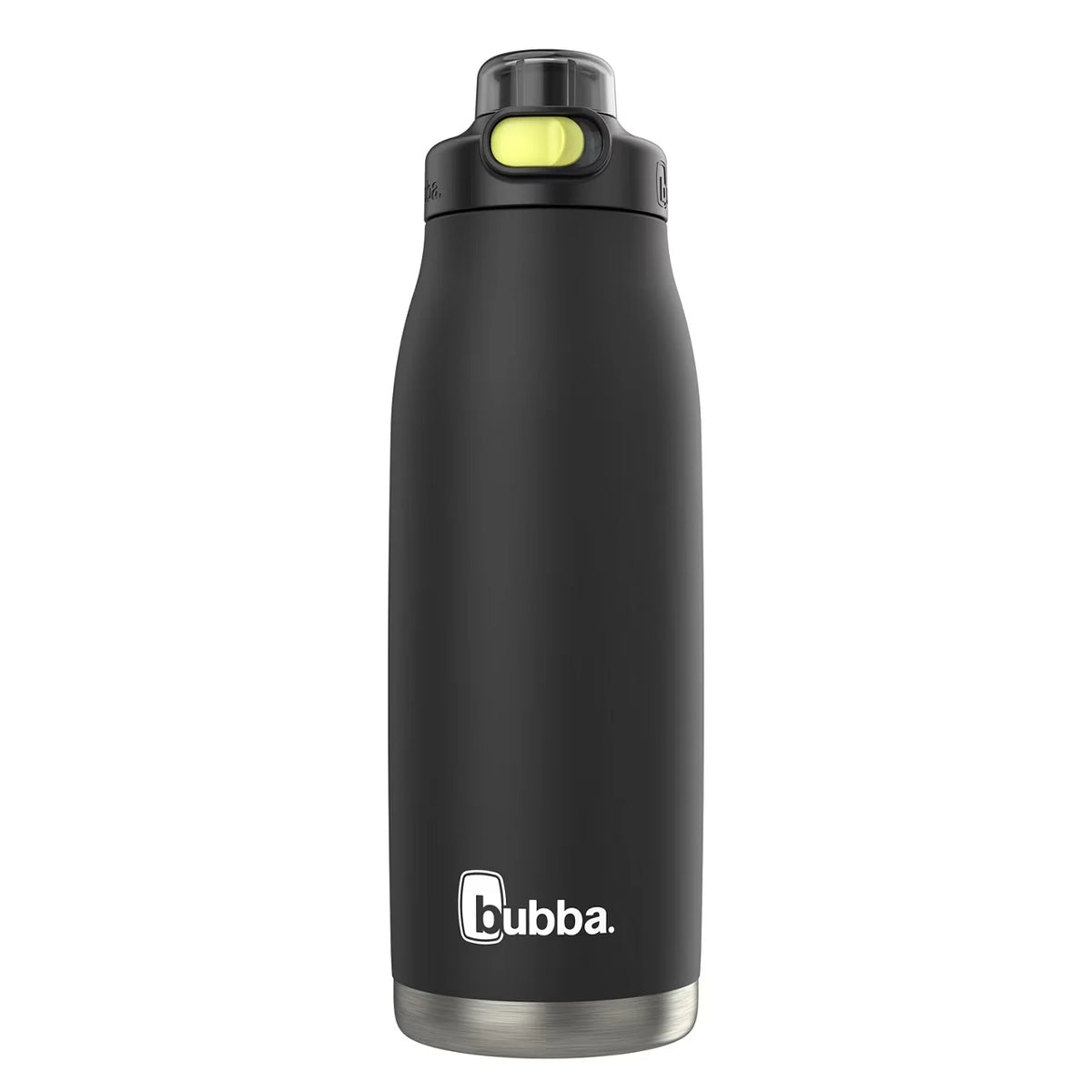 bubba Radiant Stainless Steel Water Bottle with Push-Button Chug Lid, 32oz