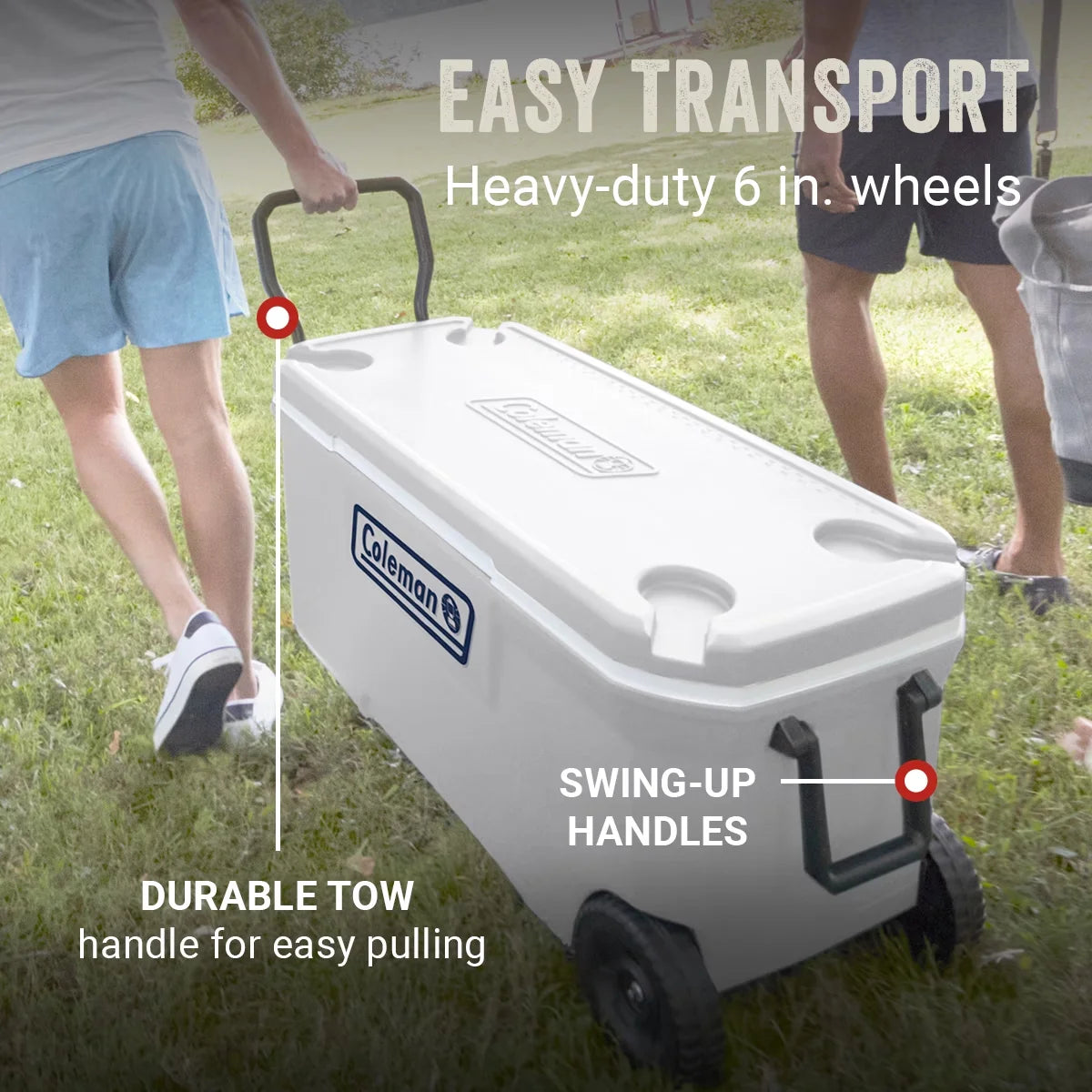 Classic Series 100-Quart Marine Wheeled Cooler