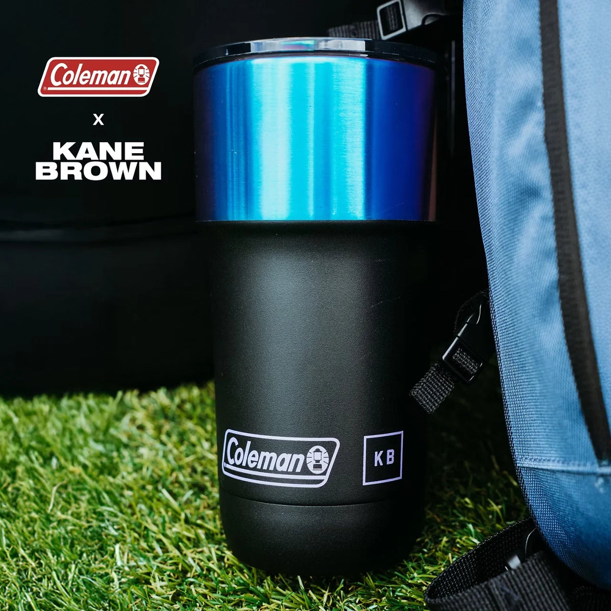 Kane Brown x Coleman® 1900 Collection™ Steel Belted 20 oz. Stainless Steel Tumbler