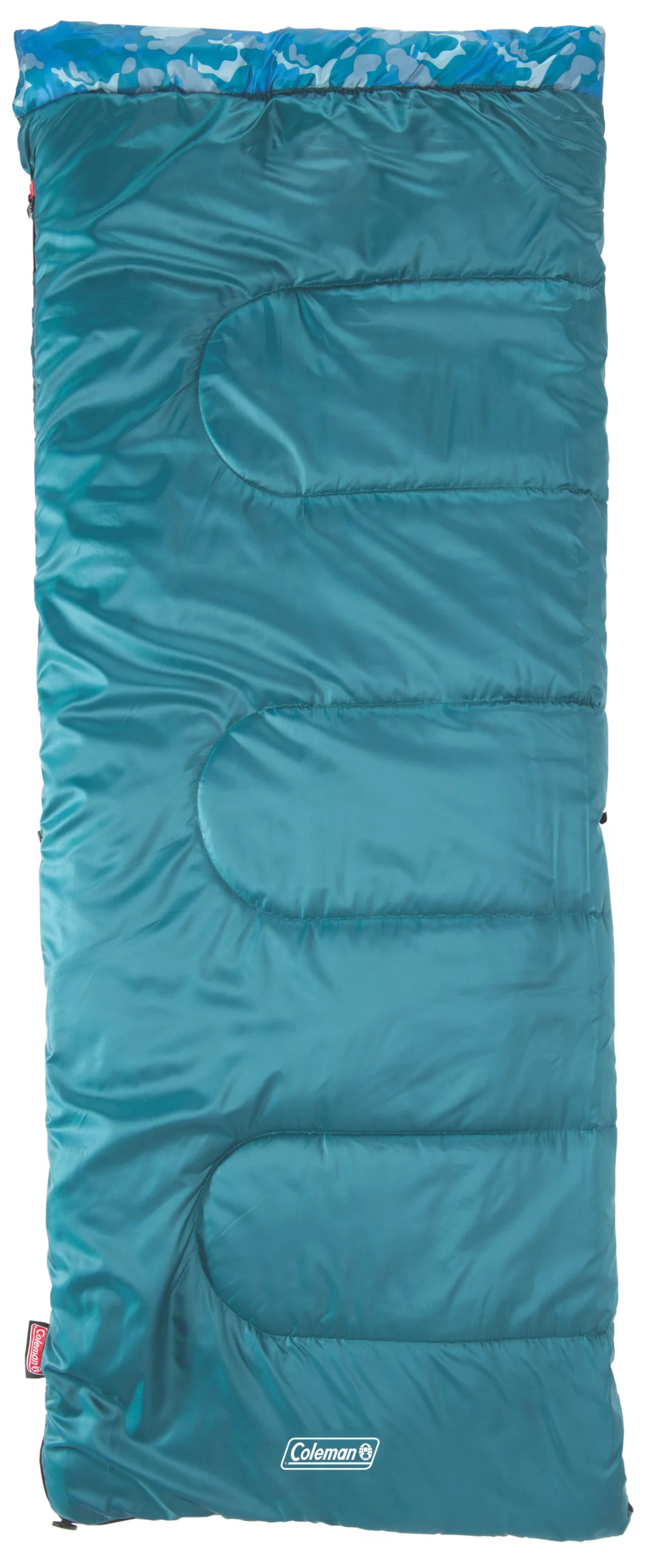 Kids Camo™ 45°F Youth Sleeping Bag, Blue Camo