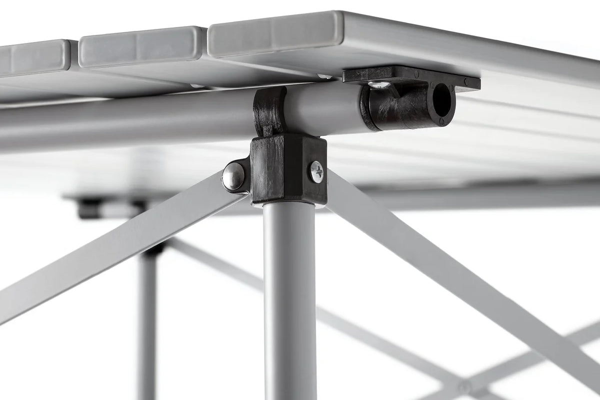 Compact Roll-Top Aluminum Camping Table