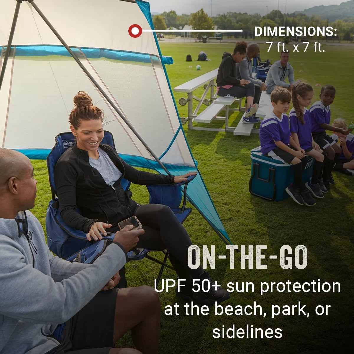7 x 7 Go Shade Backpack Sun Shade
