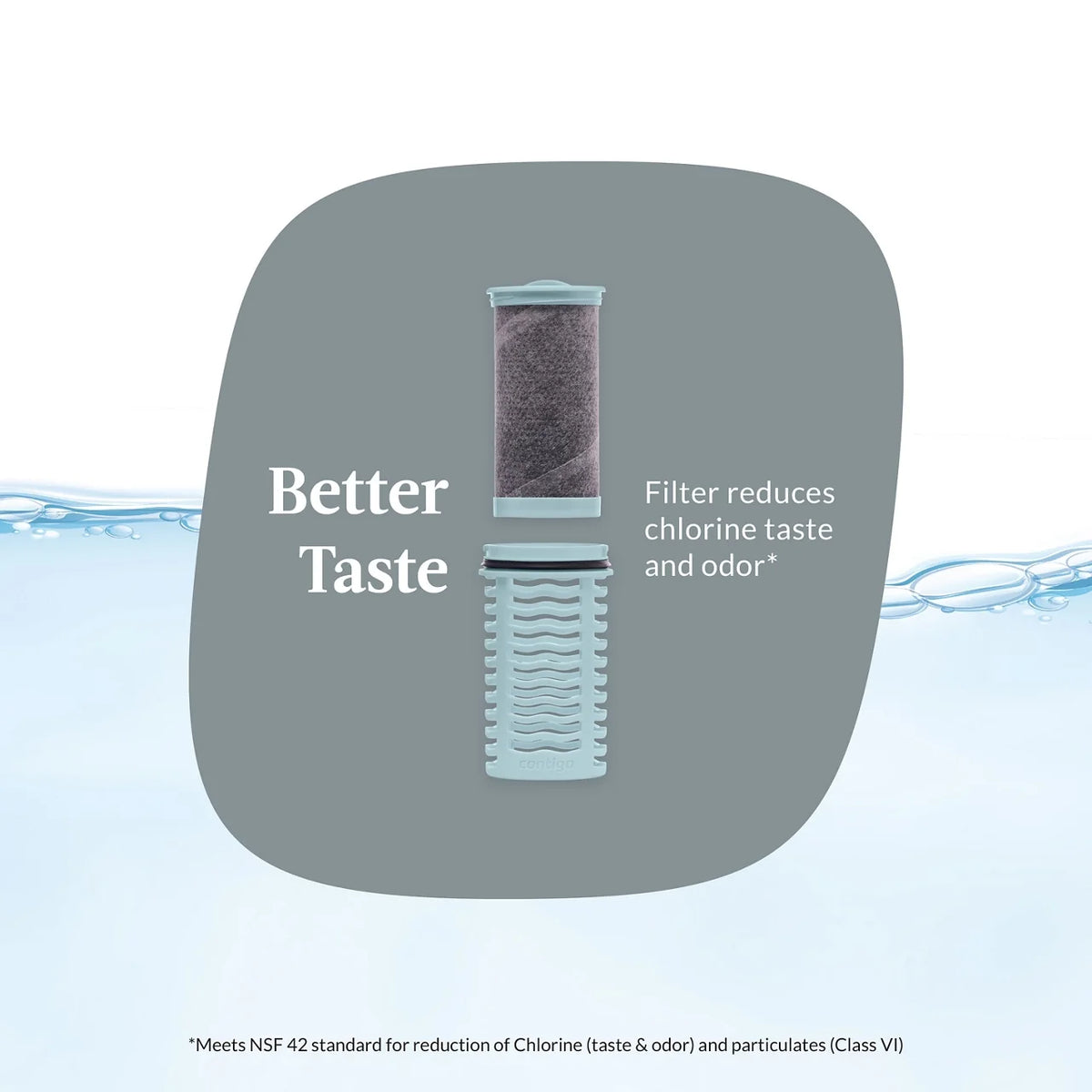 Contigo® Clybourn Chill Freeflow Filtration Stainless Steel Water Bottle with AUTOSEAL® Lid, 24oz