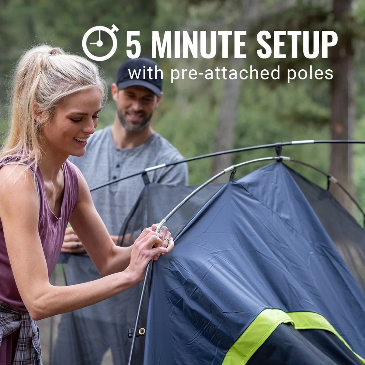 6-Person Dark Room™ Skydome™ Camping Tent