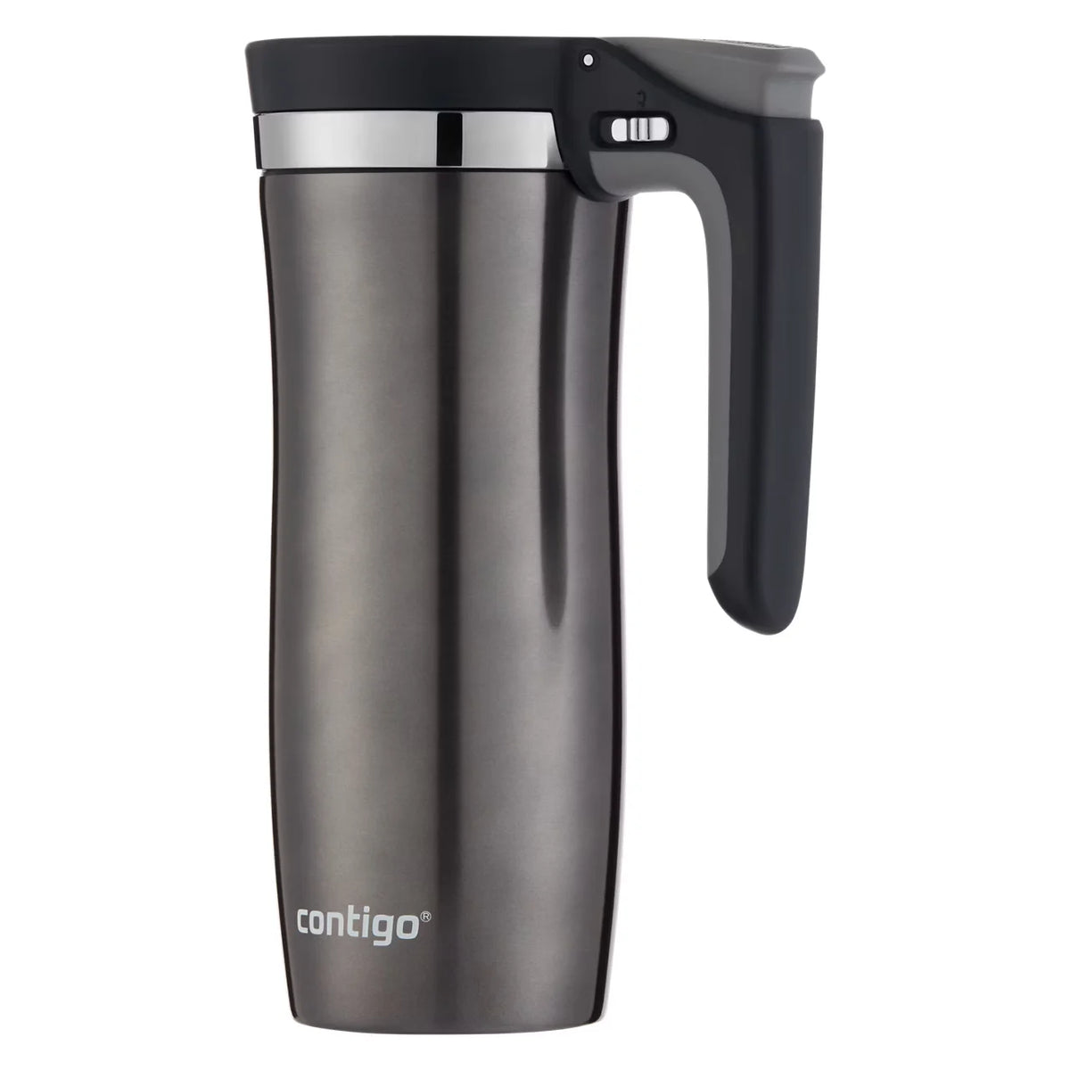 Contigo® Handled AUTOSEAL® Stainless Steel Travel Mug with Easy-Clean Lid, 16oz