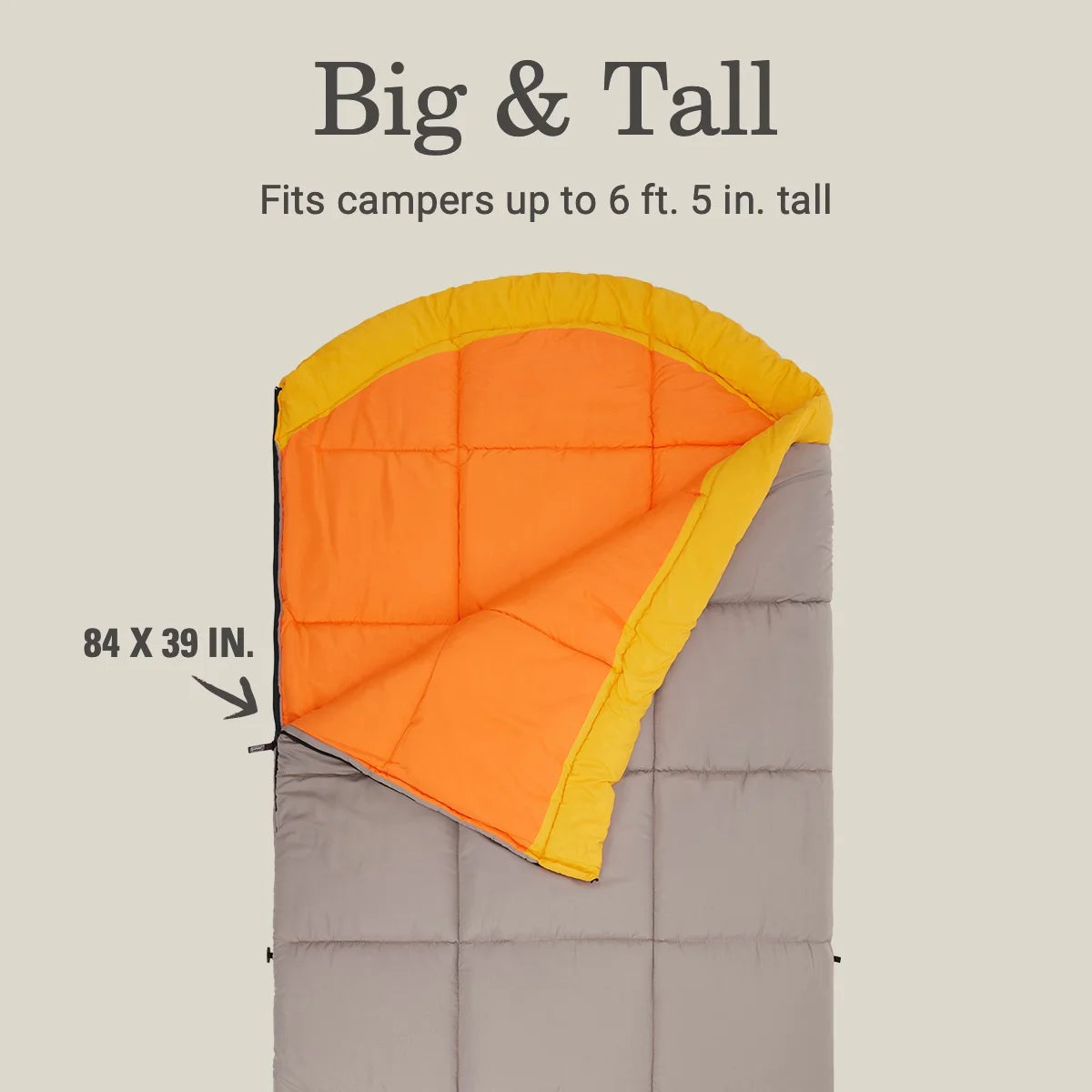 Arch Bay™ 15°F Big & Tall Sleeping Bag