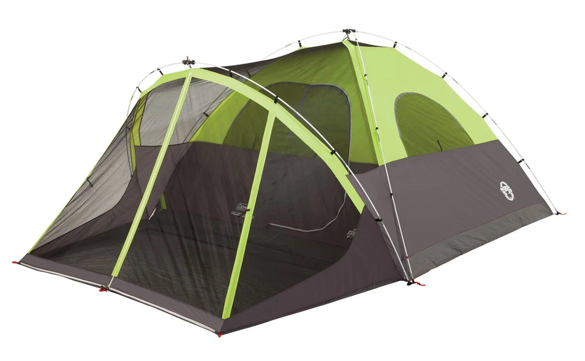 6-Person Steel Creek™ Fast Pitch™ Dome Camping Tent with Screen Room, Green